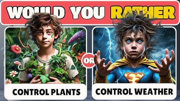 Would You Rather...? Superpower Edition | Superheroes Powers 🚀🦸‍♂️