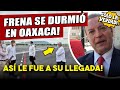 Esto acaba de pasar! AMLO sorprende a todos en su llegada a Oaxaca, agarró a Gilberto L mal parado