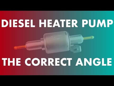Chinese Diesel Heater Fuel Pump Angle - The Best Angle For Your Pumps 