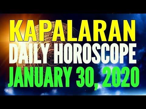 Video: Horoskop For 30. Januar 2020