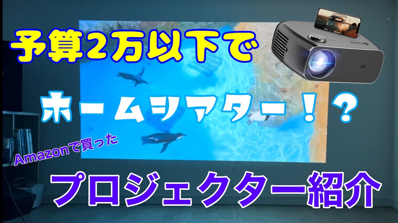 購入品紹介】2万円以下でホームシアター！FunFlixマルチ