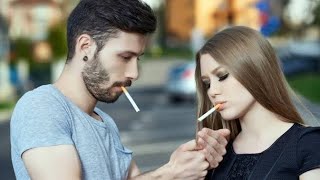 Status Pasangan Asap 🚬 Status Gadis Nakal ♥️ Status Ciuman Merokok | Lagu Mai ke teri shab ki subha huna