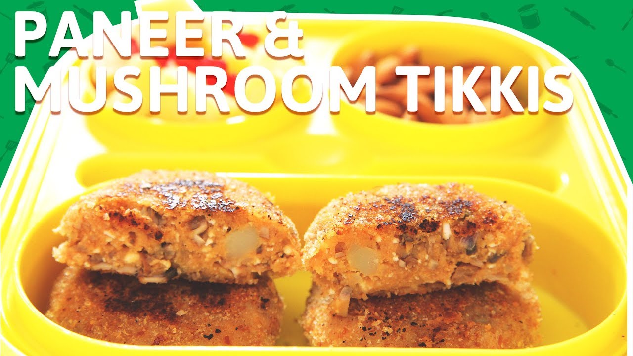 BBQ Paneer and Mushroom Tikki Recipe | बारबेक्यू पनीर & मशरुम टिक्की | Vicky Ratnani | India Food Network