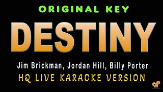 Download Lagu DESTINY - Jim Brickman, Jordan Hill, Billy Porter (HQ KARAOKE VERSION) MP3