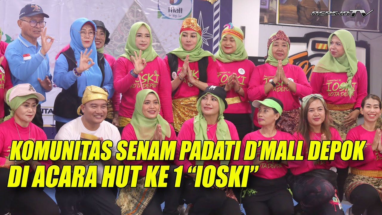 KOMUNITAS SENAM BANJIR D MALL KOTA DEPOK DI HUT KE 1 IOSKI