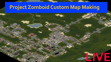 Project Zomboid Mod Map Creation [LIVE] - Nothing but Buildings!
