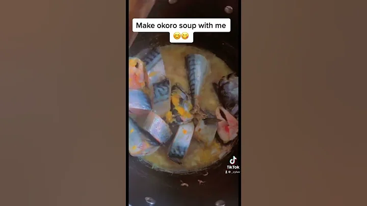 How I make okoro soup