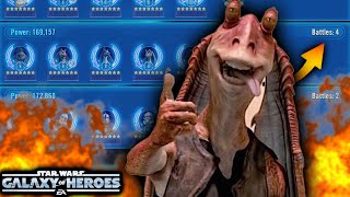 Jar Jar Binks is Killing it on Grand Arena Defense