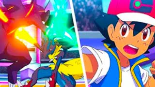 ASH VS CYNTHIA - Full battle | pokemon AMV