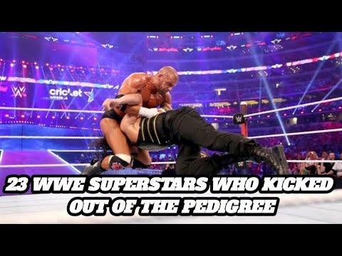 5 superstars who kicked out of the pedigree