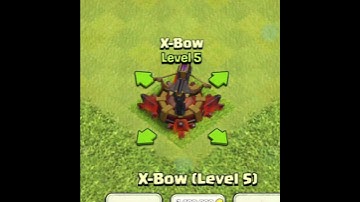 Upgrade Of X-Bow Level 1 To Max (Clash Of Clans)