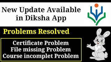 New Update in Diksha Mobile App॥Nishtha Online Training Karnataka॥Certificate download problem॥