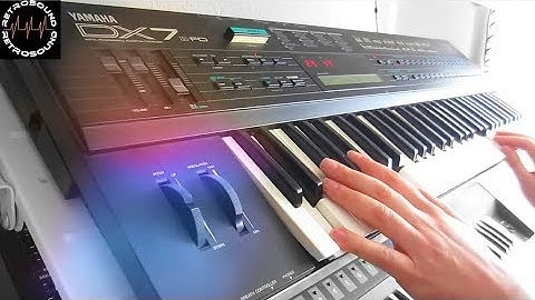 YAMAHA DX7 II FM with Grey Matter E! FM Synthesizer (1987) *Exhale*