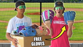 We Gave Away FREE BASEBALL GLOVES For 48 HOURS! by CS99TV 602,813 views 9 months ago 8 minutes, 19 seconds