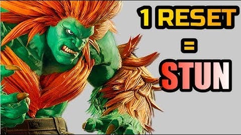 STREET FIGHTER V AE - BLANKA  [1 reset = stun]