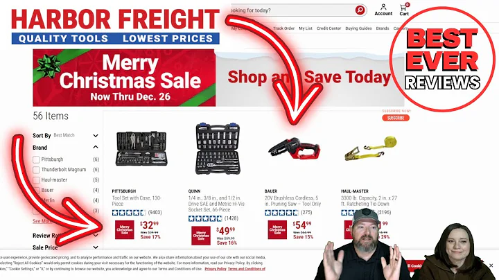 Harbor Freight Holiday Tool Deals - December Christmas Sale!