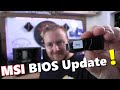 Msi bios update  stepbystep