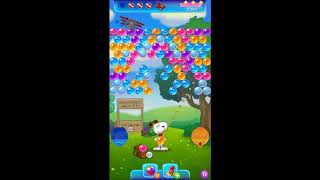 Snoopy Pop Bubble Shooter Level 40 by Jam City Gameplay