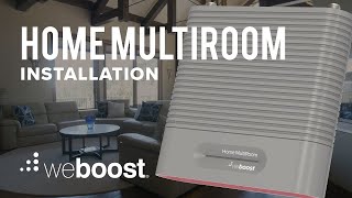 How to Install the Home MultiRoom Cell Signal Booster | weBoost