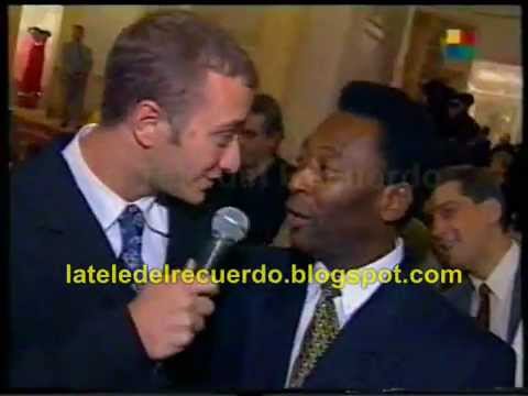 Andy Kusnetzoff entrevista a Pelé en CQC 1997