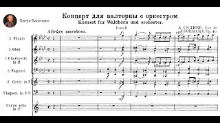 Alexander Goedicke - Horn Concerto, Op. 40 (1929)