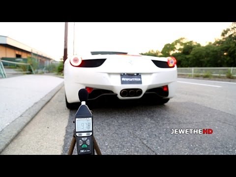 Ferrari 458 Spider W/ ARMYTRIX Valvetronic Exhaust HUGE Accelerations! LOUD Sounds!