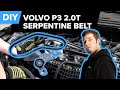 Volvo S60 Serpentine Belt Replacement DIY (2015-2021 Volvo P3 S60, S90 V60, XC40, XC60, XC90)