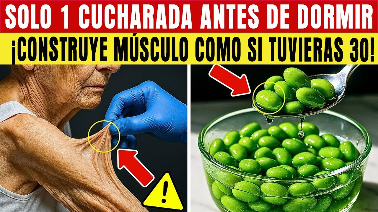 CONSTRUYE MÚSCULO Después de los 75 – ¡ESTA PROTEÍNA VEGETAL es 1.000.000x MEJOR que los HUEVOS!