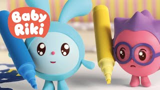 BabyRiki RO - Desene animate pentru copii - Desenați și învățați culorile