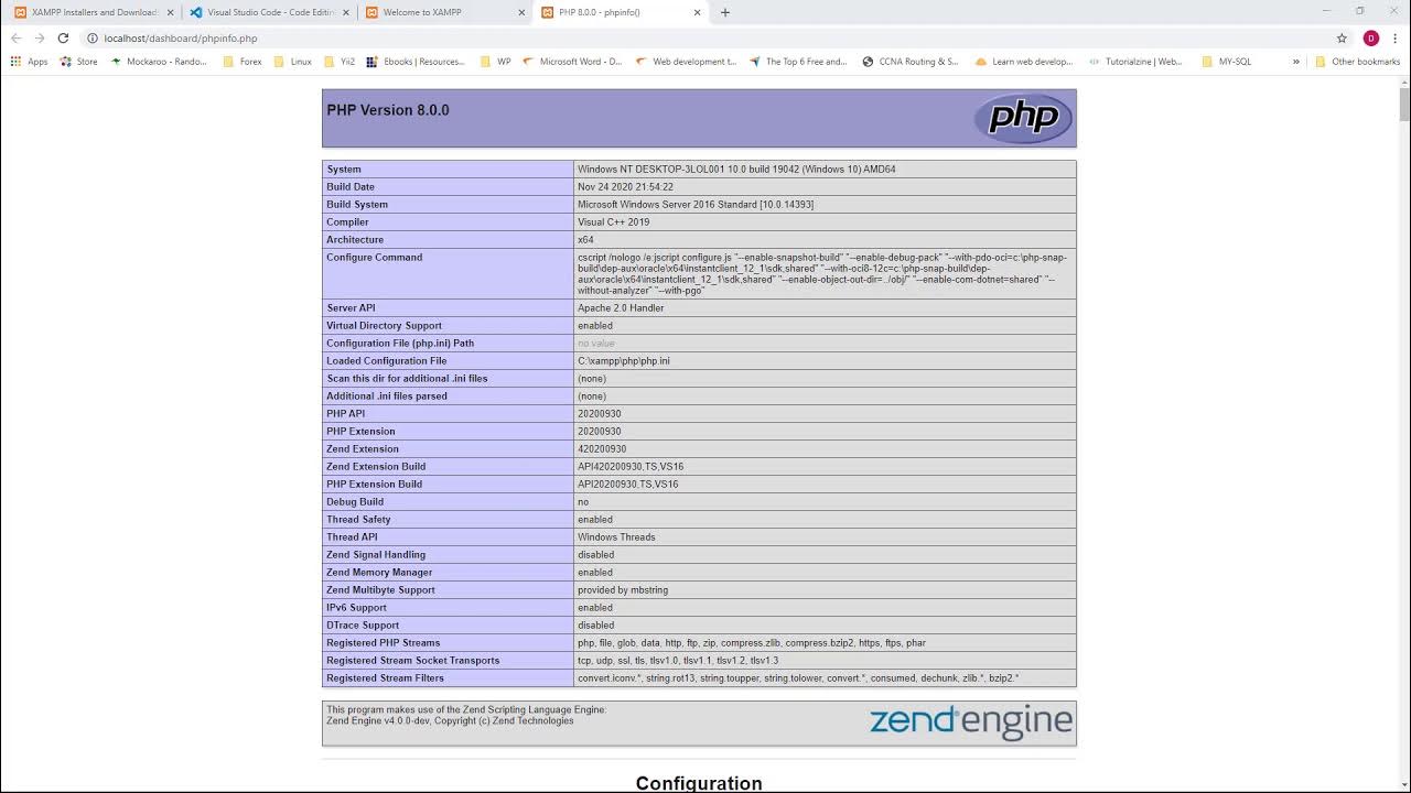 First PHP Program - YouTube