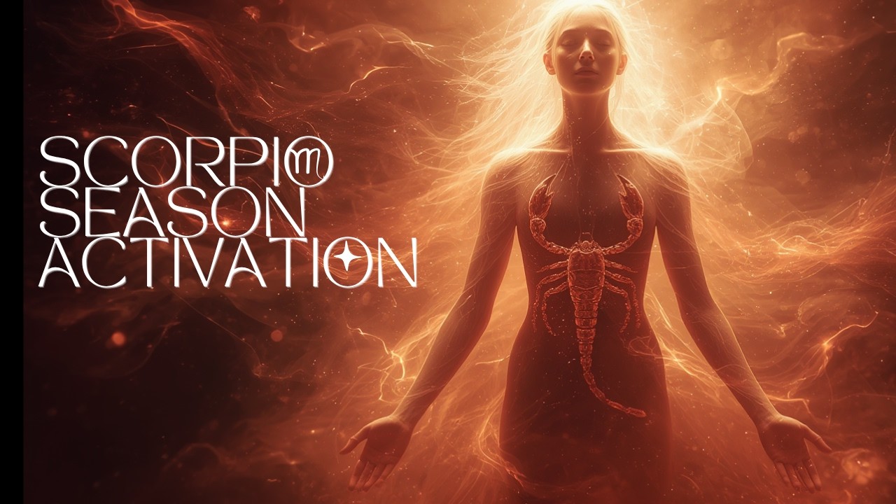 SCORPIO SEASON MEDITATION 🦂 Release, Reclaim Your Power & Transform ♏