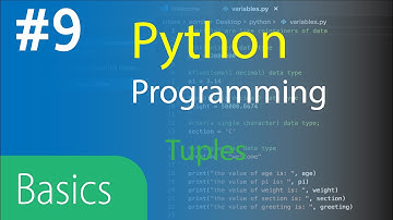 Python3 Basics Tutorial 9 Tuples
