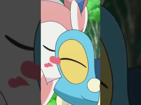 Sylveon kisses Froakie!