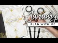 PLAN WITH ME | January 2020 Bullet Journal Setup