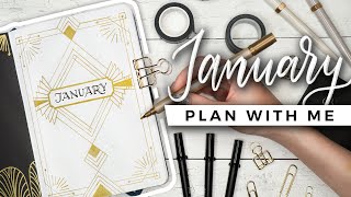 PLAN WITH ME | January 2020 Bullet Journal Setup