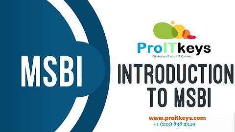 MSBI Tutorials for Beginners | Business Intelligence Tutorial | Learn MSBI | MSBI Training |