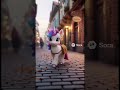 ユニコーン #ユニコーンがまちを散策 #AI #アニメ