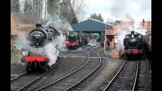 A fantastic FIRST!!!! Severn Valley Railway ,Winter Steam Gala. 6th January 2024