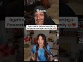 Agent reacts to valkyrae becoming a parasocial over agent and Emily #shortsfeed #agent #extra#short