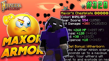 Maxor Armor Is Not Worth | Hypixel Skyblock [EP. 328]