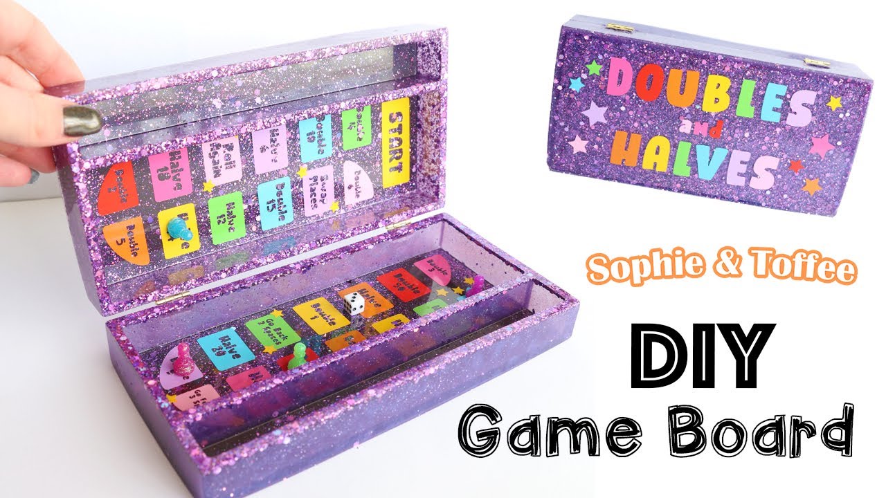 DIY Custom Game Board│Sophie & Toffee Elves Box May 2021