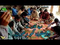 Party to friends in a village  village life  arts by shahzad saqi