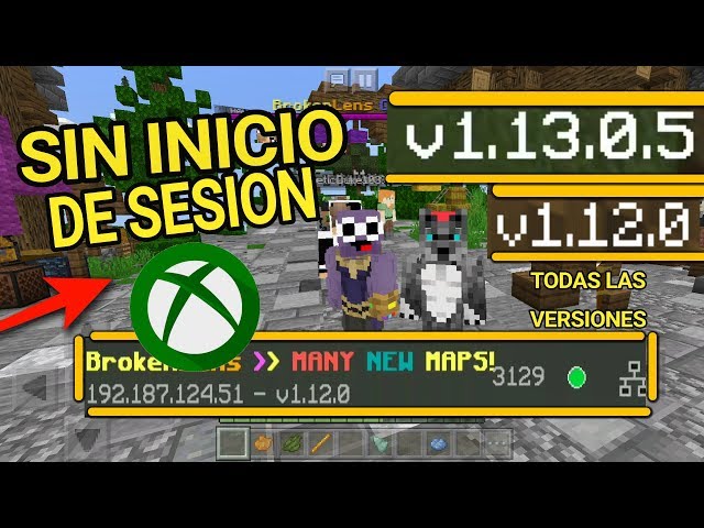 COMO JOGAR EM SERVIDORES SEM XBOX LIVE COM O MCPE PIRATA - MINECRAFT PE  1.14.0.2/1.13.0 