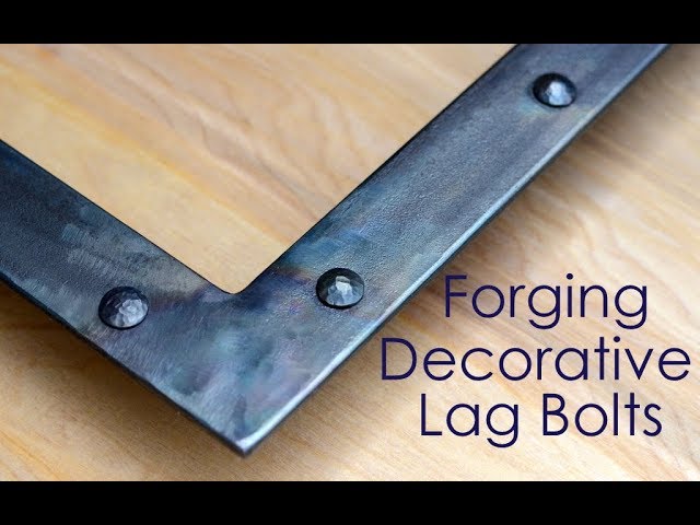 Making Decorative Lag Bolts