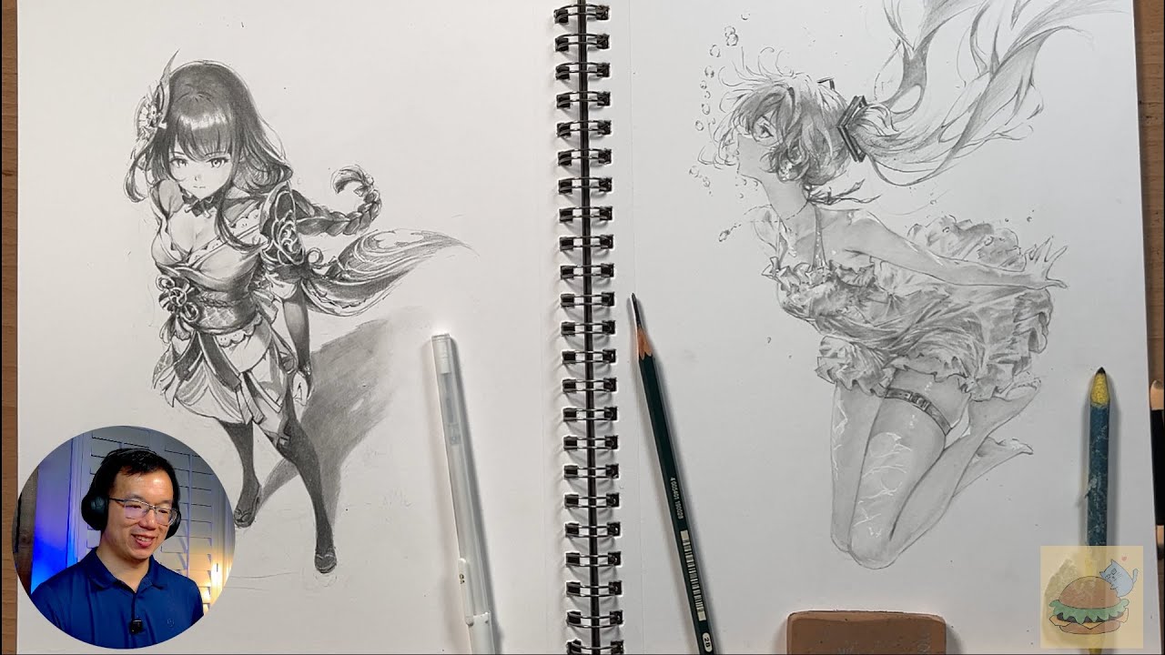 その他 SKETCHING! EP2 / SKETCH UP! Recordings Art Goals and Trying New things (Hello 2025) - Sketchbook Session