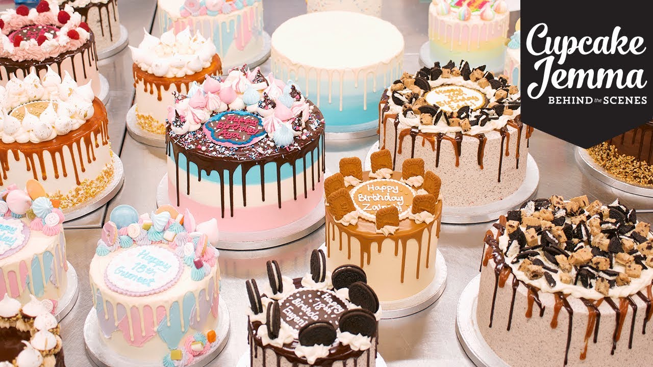 Behind The Scenes at C&D - Epic Cake Day! | Cupcake Jemma | CupcakeJemma