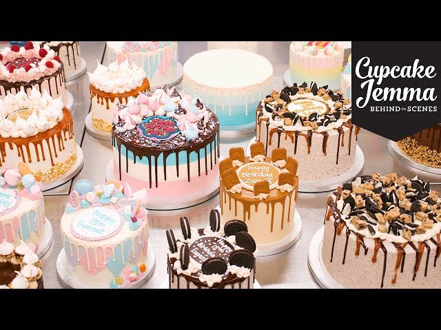 Behind The Scenes at C&D - Epic Cake Day! | Cupcake Jemma
