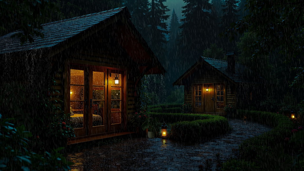 Успокаивающие Звуки Дождя Для Сна • Без Рекламы • Быстрое Погружение В Глубокий Сон • Выделение Мела