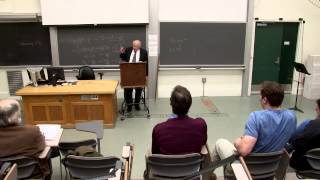 Richard Vedder at Williams College on The War on Work