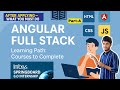 Infosys Springboard Virtual Internship 6.0 – Angular Full Stack (Complete Course Details) | Part A